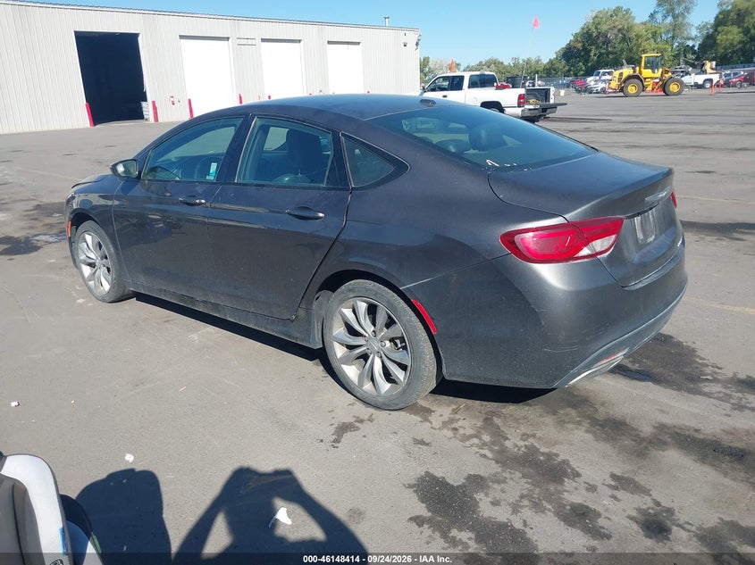 Vin: 1c3cccbb0fn682396, lot: 46648171, chrysler 200 s 20153