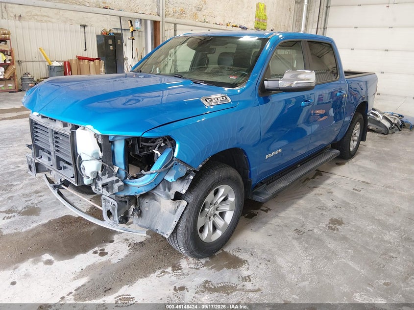 Vin: 1c6srfjt8pn636972, lot: 46648181, ram 1500 laramie  4x4 5'7 box 20232