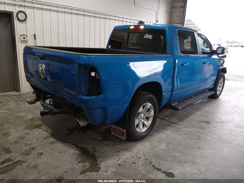 Vin: 1c6srfjt8pn636972, lot: 46648181, ram 1500 laramie  4x4 5'7 box 20234