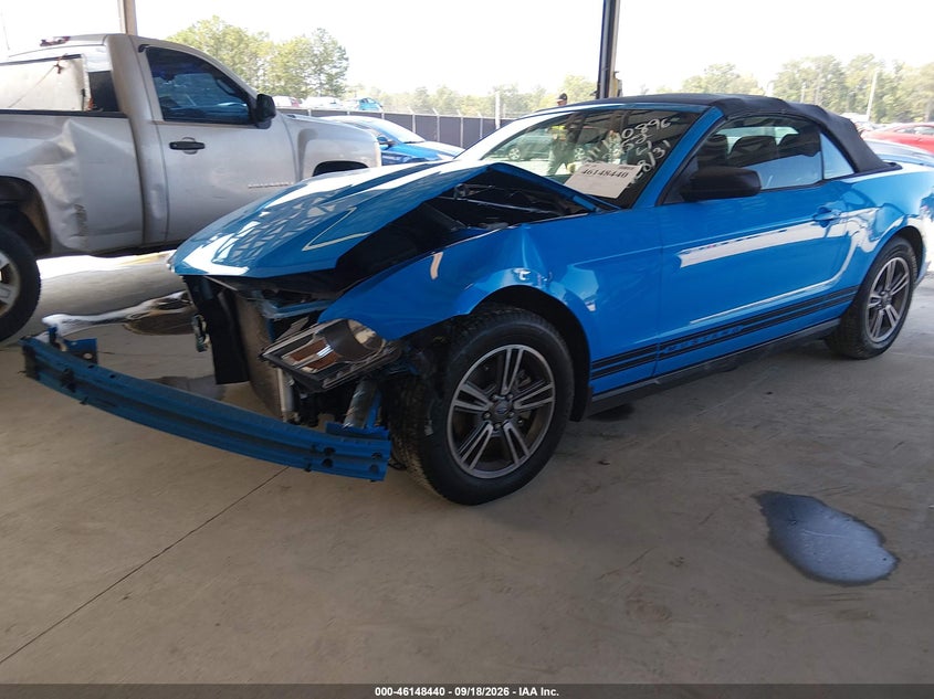 Vin: 1zvbp8em0c5282952, lot: 46648197, ford mustang v6 premium 20122