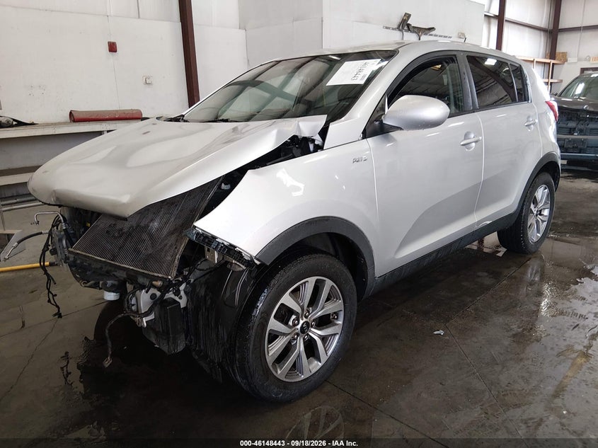 Vin: kndpbcac4f7678642, lot: 46648200, kia sportage lx 20152