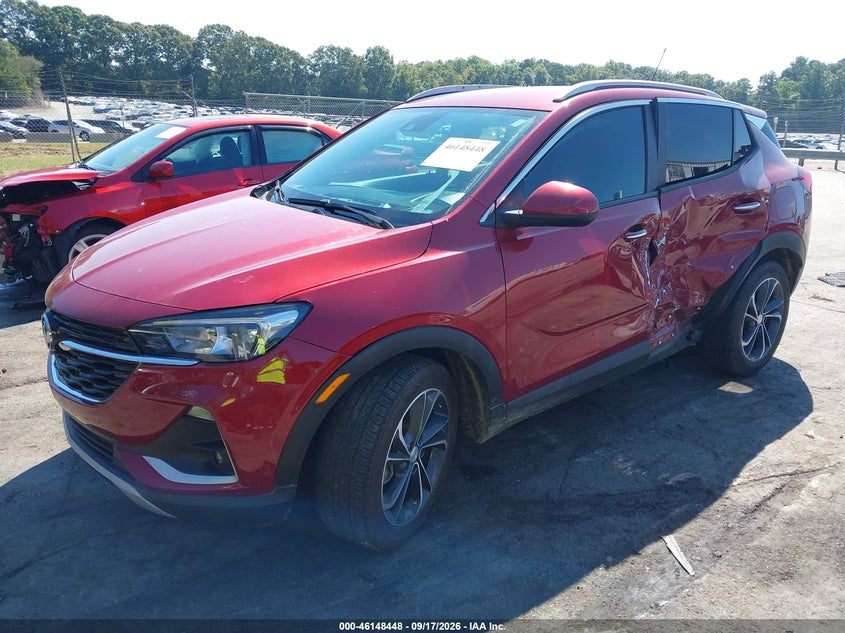 Vin: kl4mmdsl2mb038001, lot: 46648205, buick encore gx select 20212