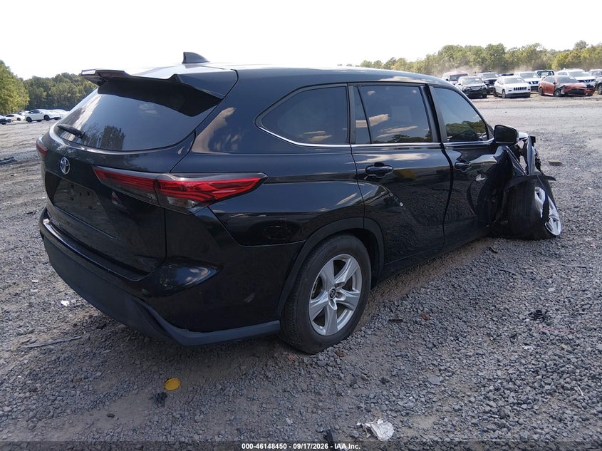 Vin: 5tdkdrah3ps034172, lot: 46648207, toyota highlander l 20234