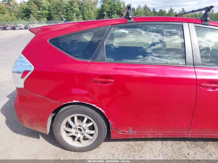 TOYOTA PRIUS V 2012 VIN JTDZN3EU7C3154276