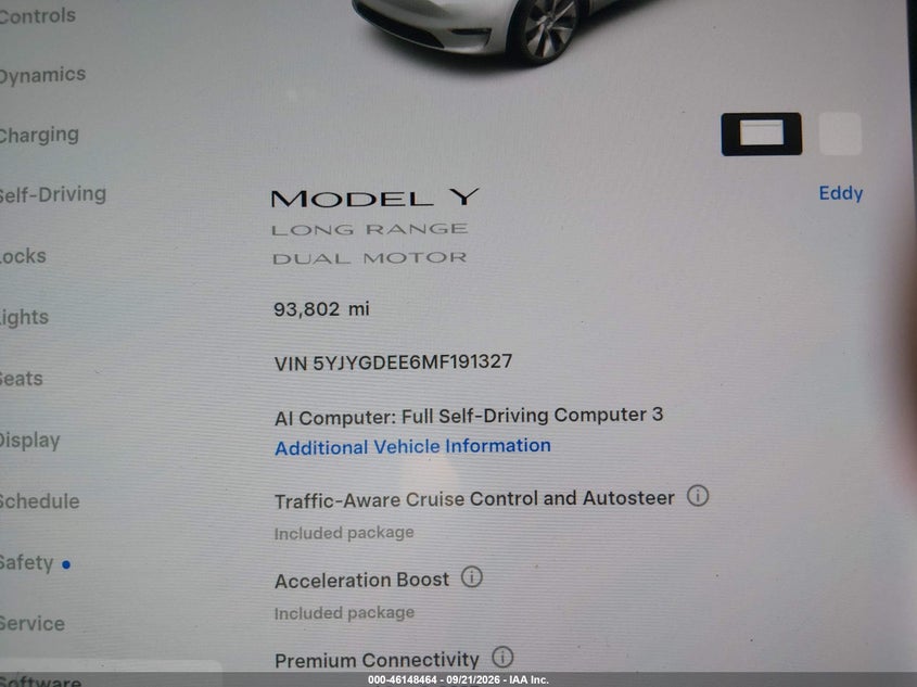 TESLA MODEL Y - zdjęcie 7