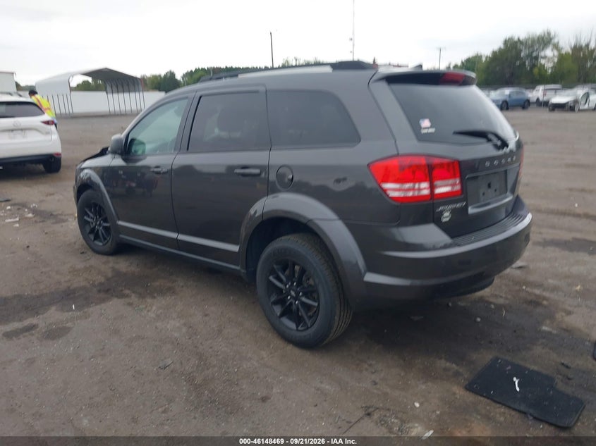 Vin: 3c4pdcab8lt278480, lot: 46648226, dodge journey se value 20203