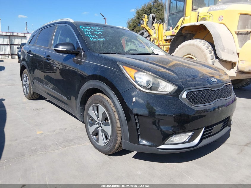 Vin: kndcc3lc5j5125964, lot: 46648255, kia niro ex 2018 img_1