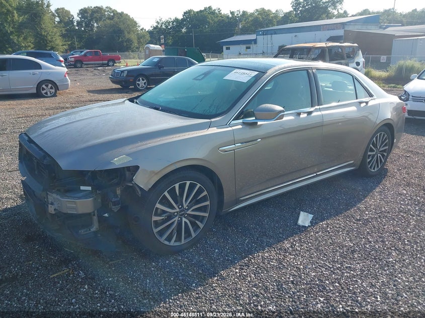 Vin: 1ln6l9pk8l5602208, lot: 46648268, lincoln continental standard 20202