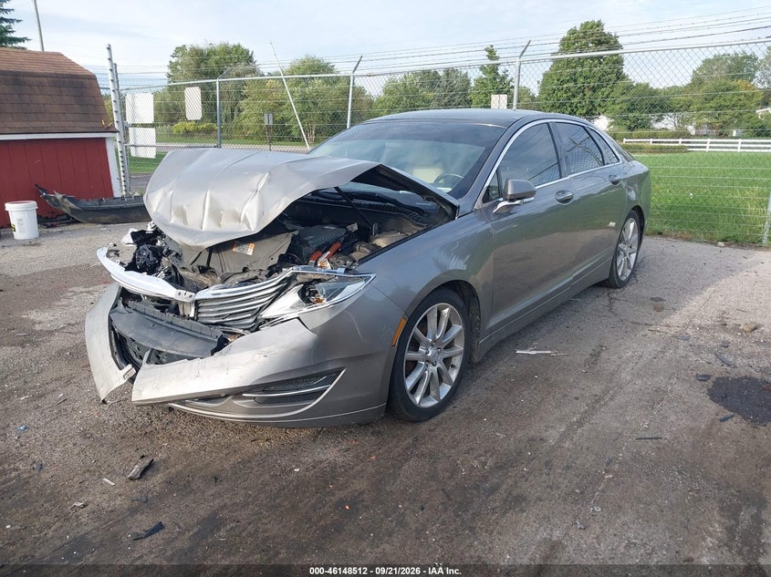 Vin: 3ln6l2lu6gr625956, lot: 46648269, lincoln mkz hybrid 20162