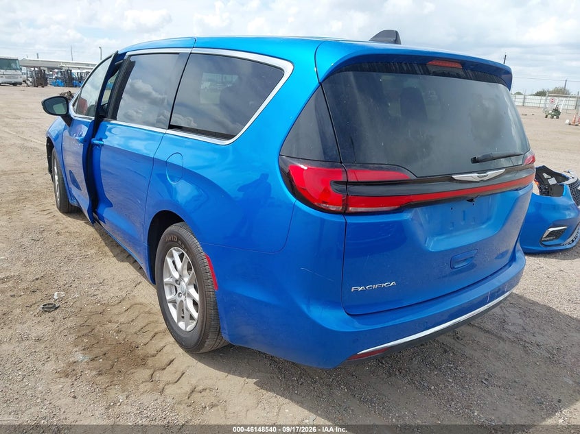 Vin: 2c4rc1bgxtr200618, lot: 46648297, chrysler pacifica select 20263