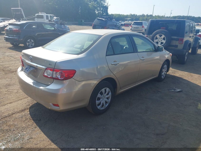 Vin: jtdbu4ee6b9134437, lot: 46648310, toyota corolla le 20114