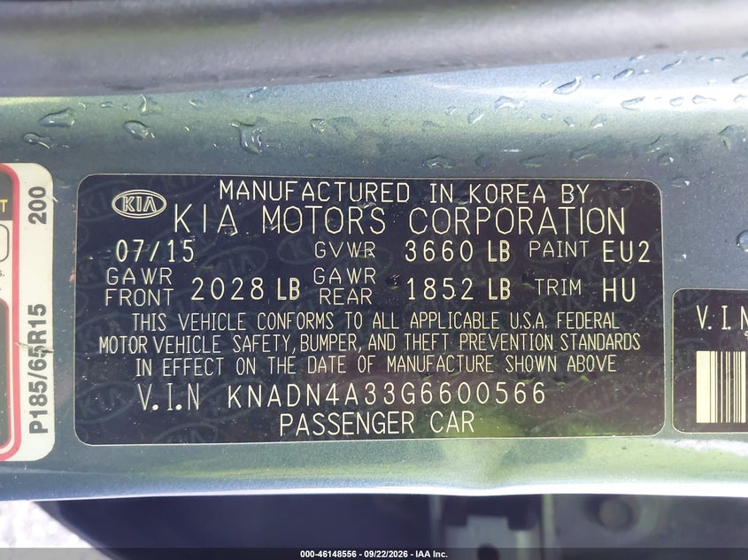 2016 KIA RIO EX · Фото 9