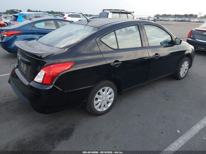 Vin: 3n1cn7ap5jl860213, lot: 46648323, nissan versa 1.6 s+ 20184