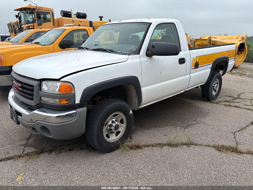 GMC SIERRA 2500HD 2006 VIN 1GTHC24U66E232651