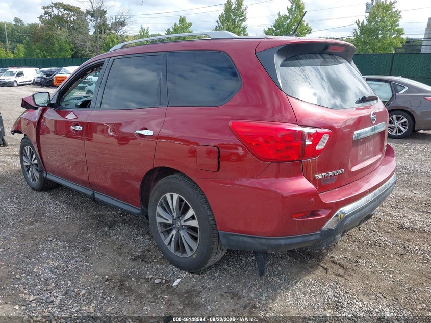 Vin: 5n1dr2mm7hc904627, lot: 46648340, nissan pathfinder sv 20173