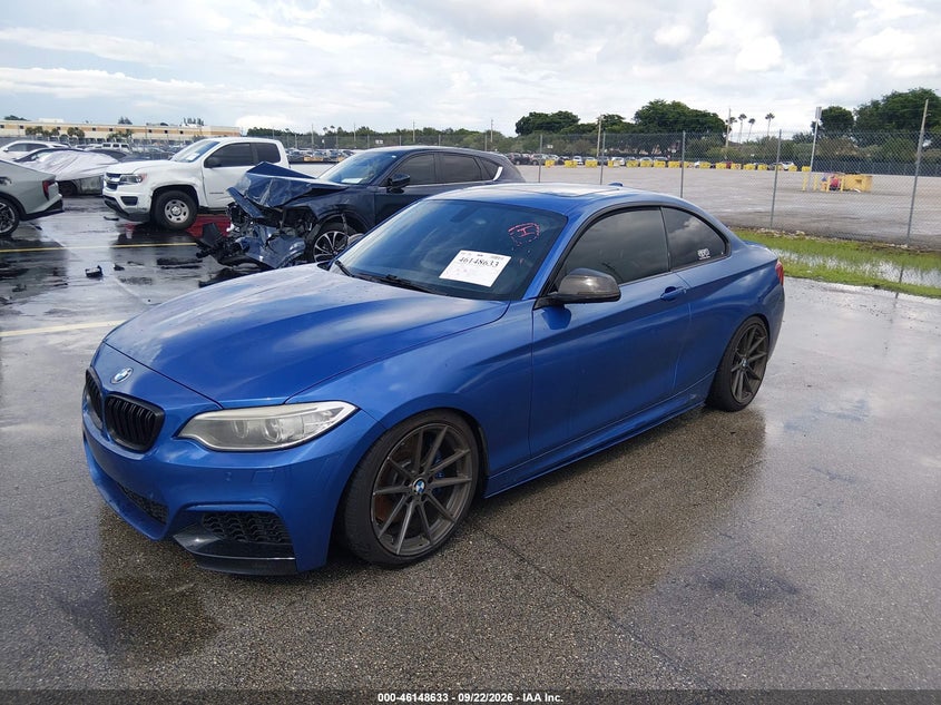 Vin: wba1j7c53evw84938, lot: 46648390, bmw m235 20142