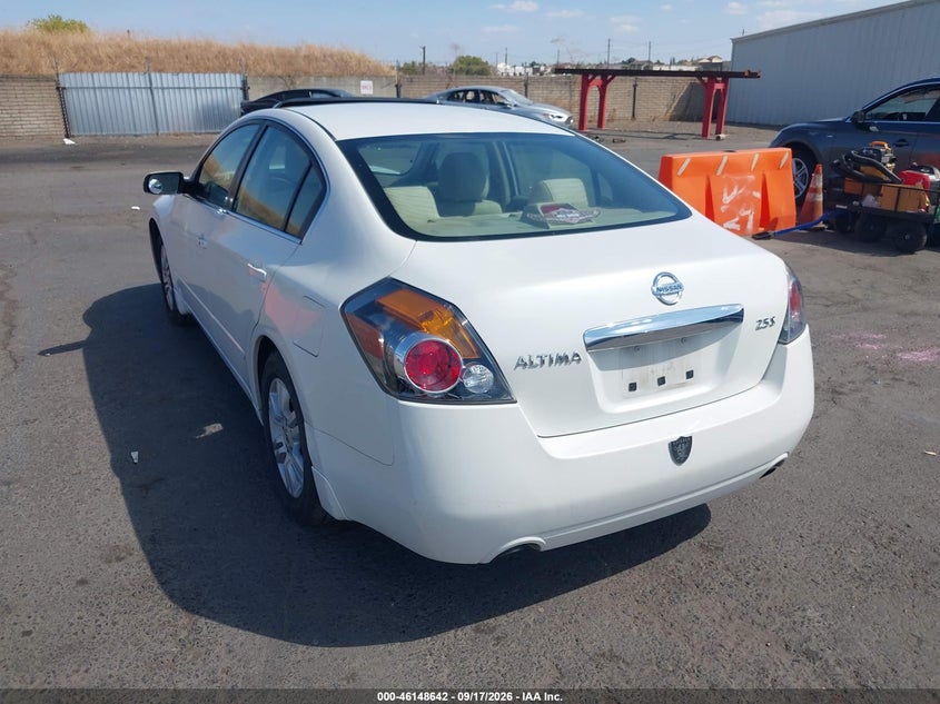Vin: 1n4al2ap3cn419749, lot: 46648399, nissan altima 2.5 s 20123
