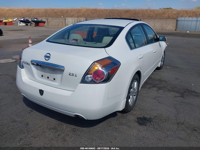 Vin: 1n4al2ap3cn419749, lot: 46648399, nissan altima 2.5 s 20124
