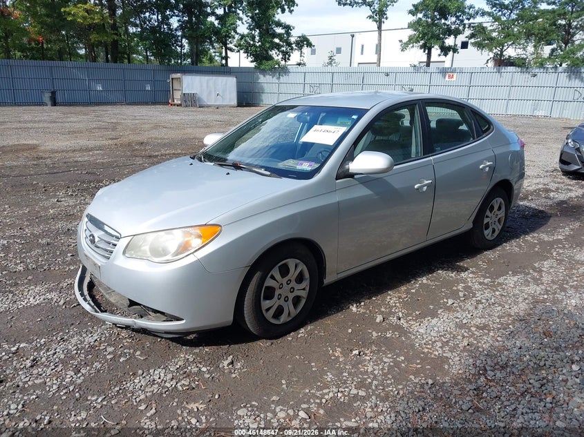 Vin: kmhdu4ad8au883611, lot: 46648404, hyundai elantra gls 20102