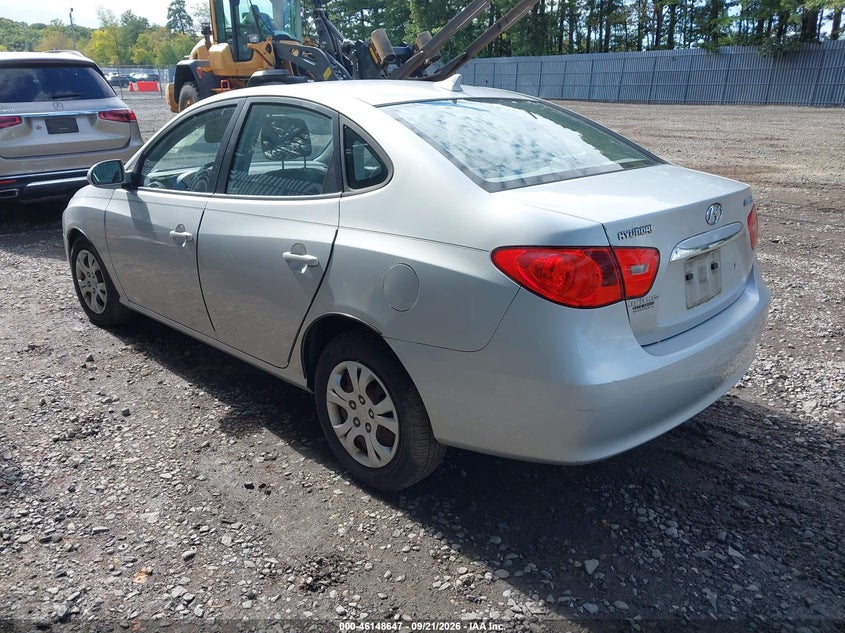 Vin: kmhdu4ad8au883611, lot: 46648404, hyundai elantra gls 20103