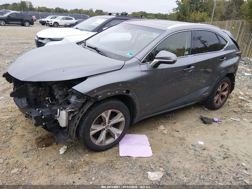 Vin: jtjbjrbz5h2055918, lot: 46648418, lexus nx 300h 20172