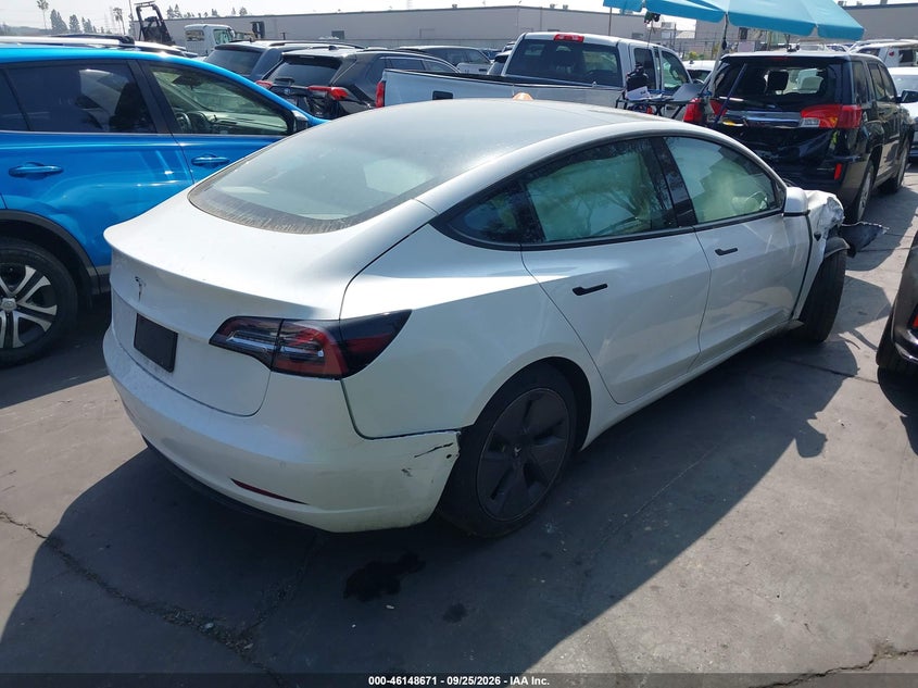 Vin: 5yj3e1ea7mf976919, lot: 46648428, tesla model 3 standard range plus 20214