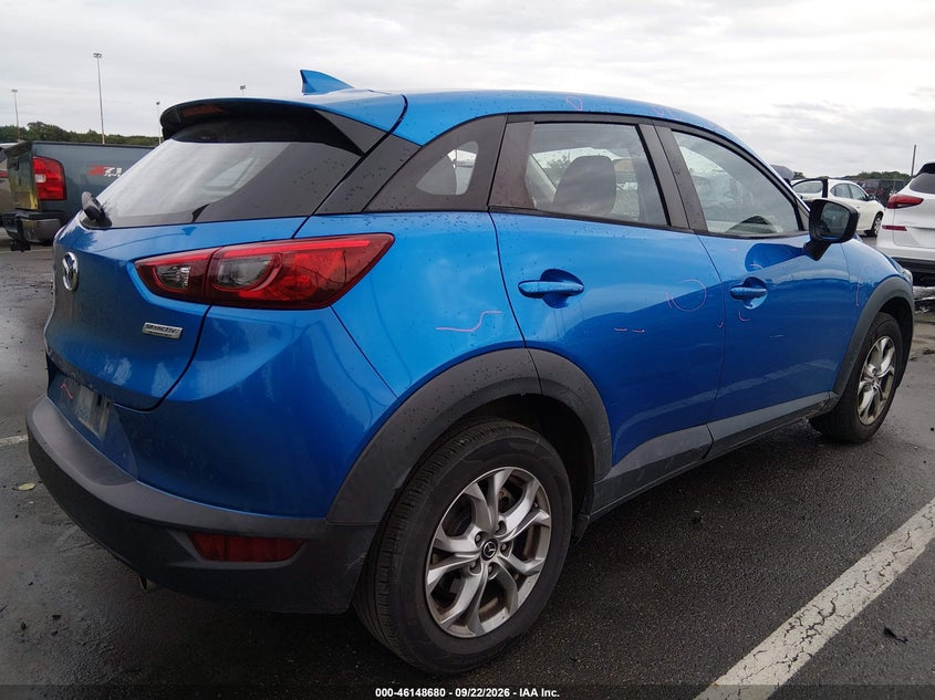 Vin: jm1dkfb74h0179910, lot: 46648437, mazda cx-3 sport 20174
