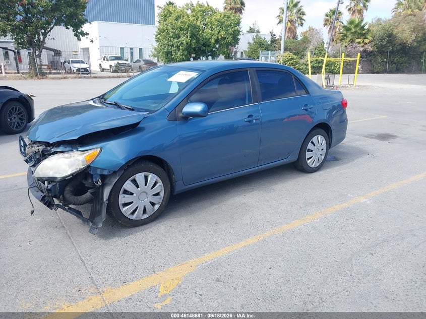 Vin: 5yfbu4ee9dp178090, lot: 46648438, toyota corolla le 20132