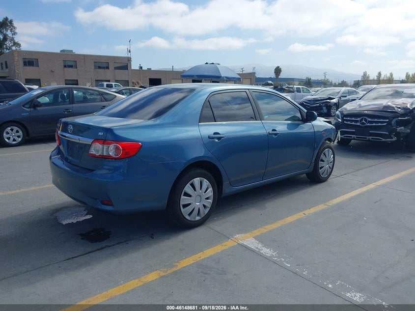 Vin: 5yfbu4ee9dp178090, lot: 46648438, toyota corolla le 20134