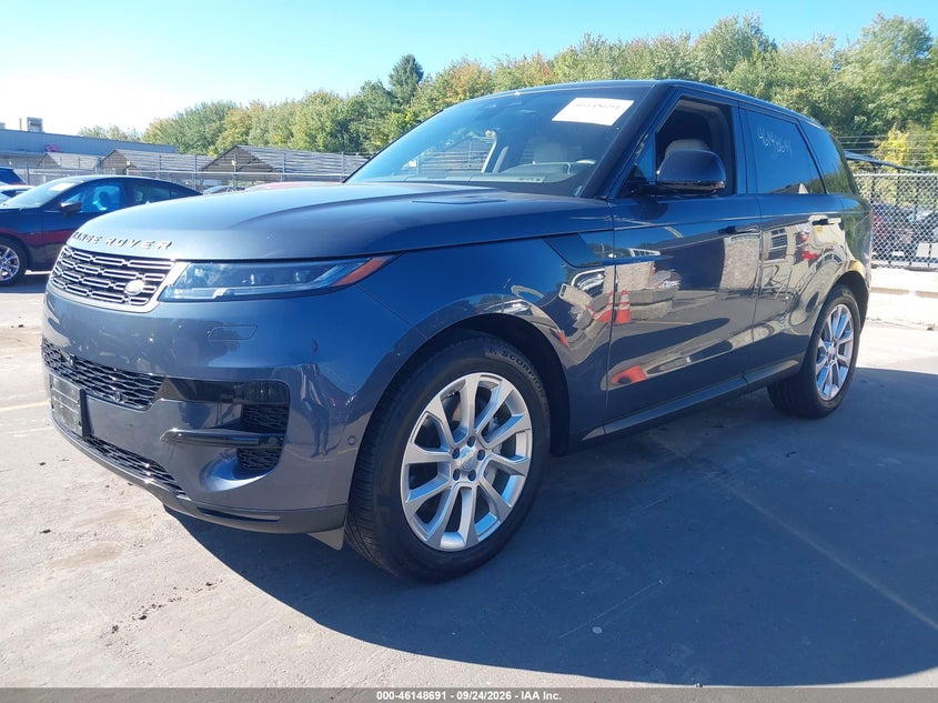Vin: sal1p9eu3sa438355, lot: 46648448, land rover range rover sport p360 se 20252