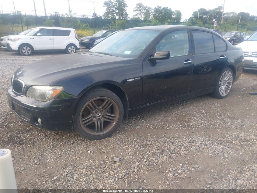 BMW 760I 2006 VIN WBAHL03556DE70088