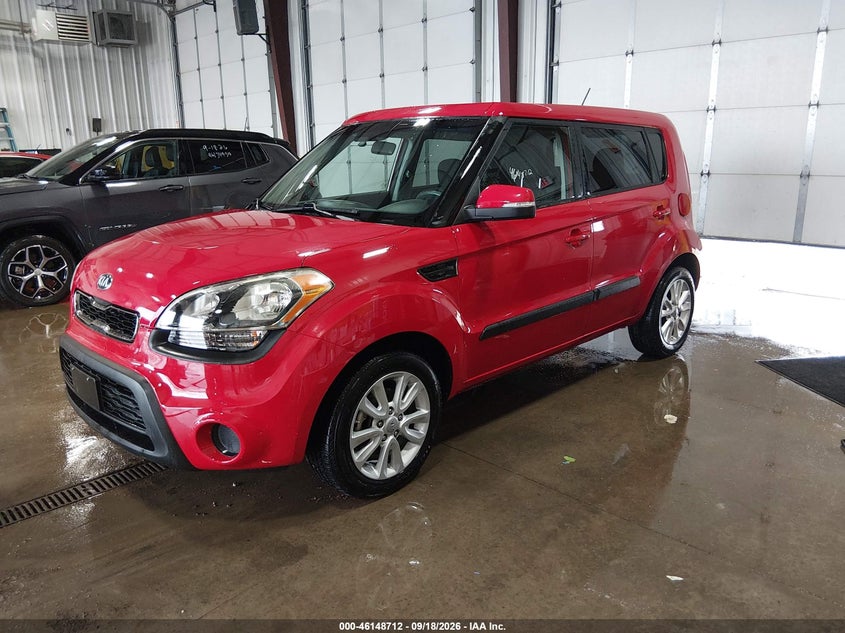 Vin: kndjt2a6xd7623312, lot: 46648469, kia soul + 20132