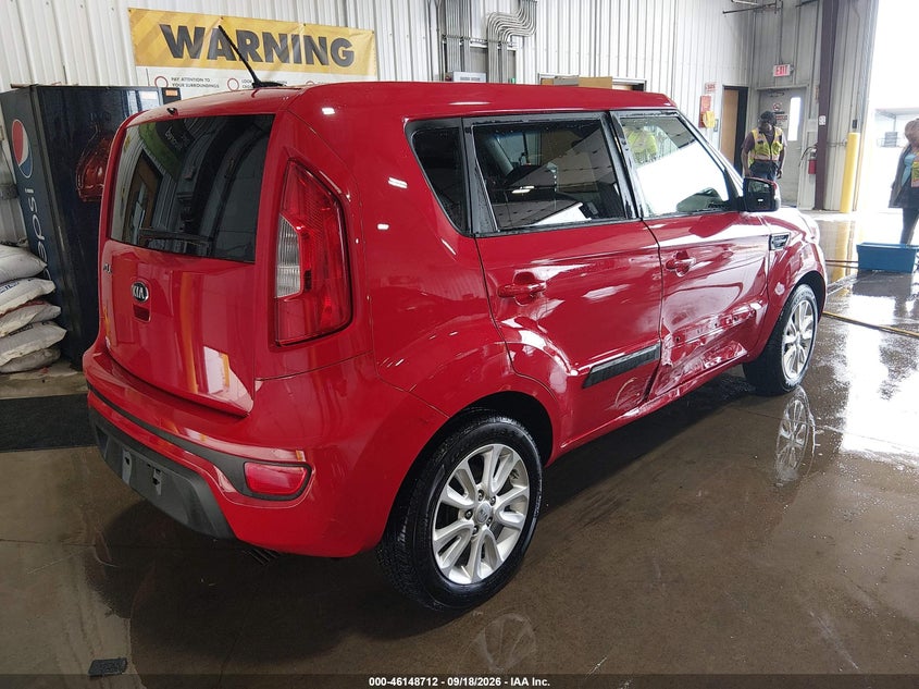 Vin: kndjt2a6xd7623312, lot: 46648469, kia soul + 20134