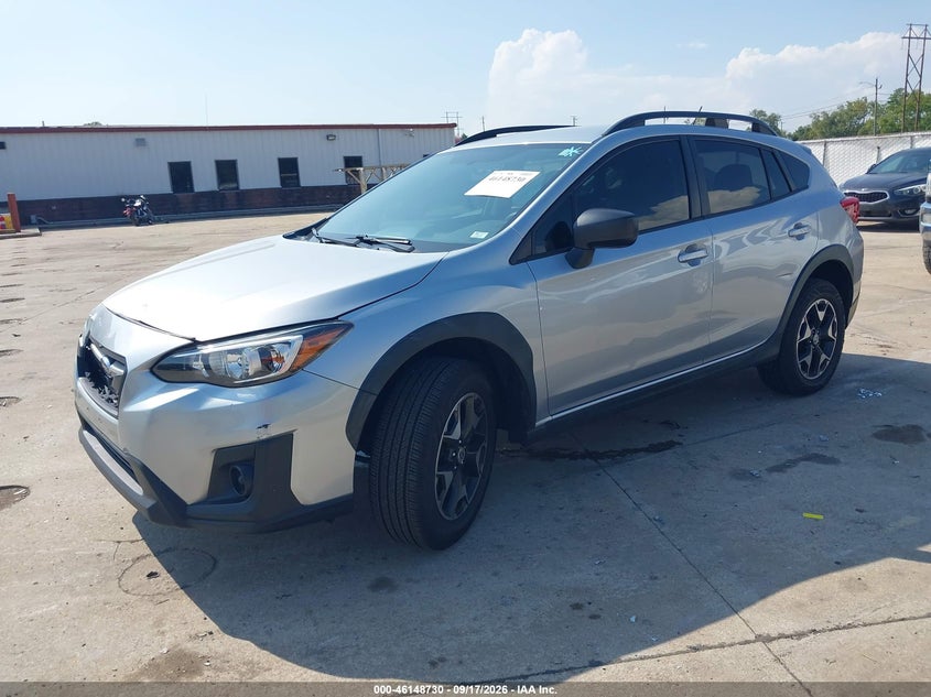 Vin: jf2gtaac4jh304148, lot: 46648487, subaru crosstrek 2.0i 20182