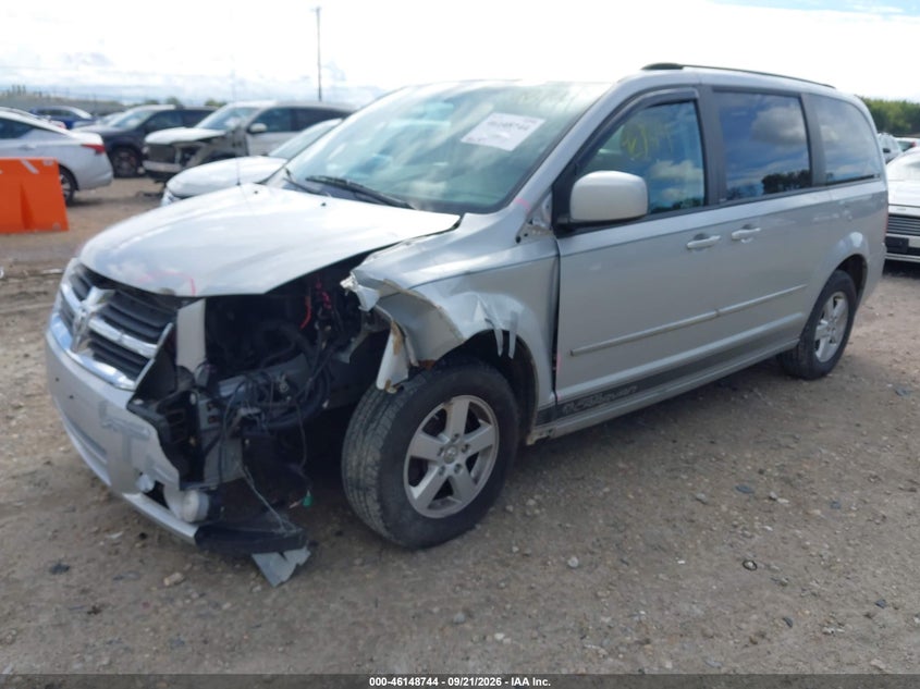 Vin: 2d4rn5d16ar483268, lot: 46648501, dodge grand caravan sxt 20102
