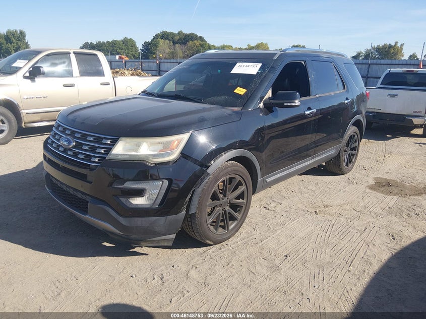 Vin: 1fm5k7f89ggb96278, lot: 46648510, ford explorer limited 20162