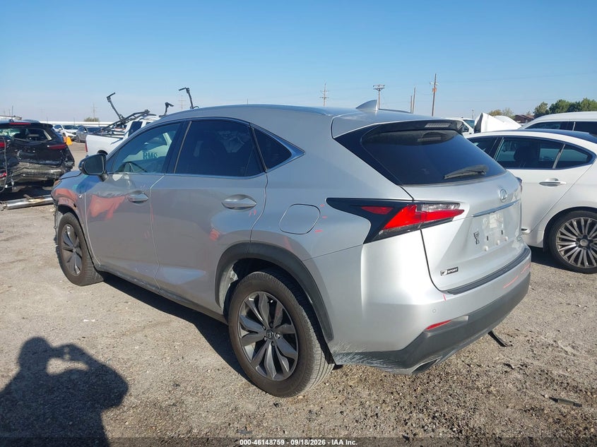 Vin: jtjyarbz4f2001288, lot: 46648516, lexus nx 200t f sport 20153
