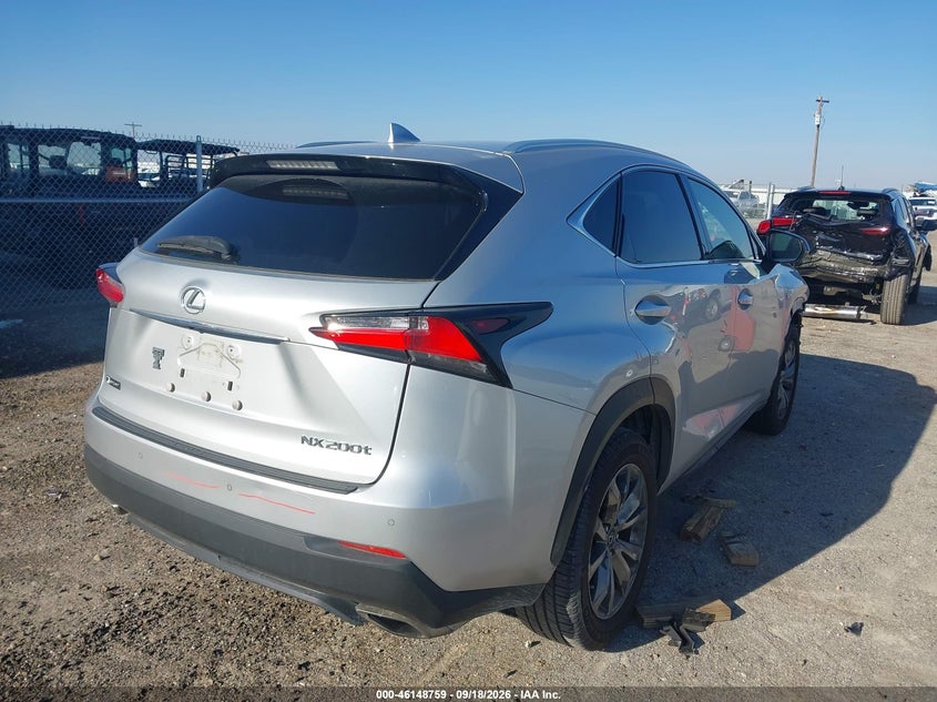 Vin: jtjyarbz4f2001288, lot: 46648516, lexus nx 200t f sport 20154