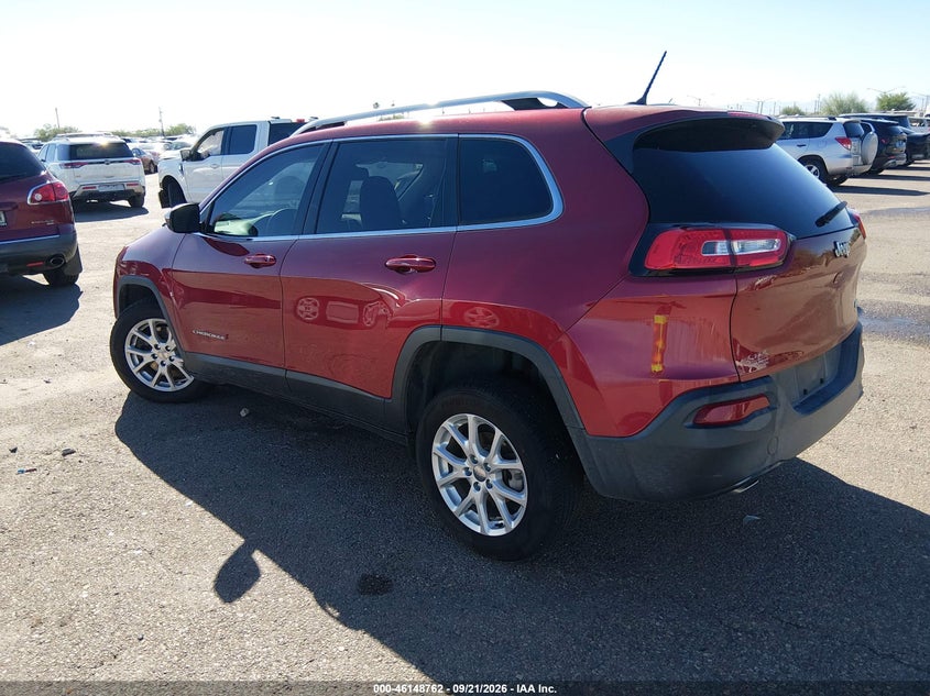 Vin: 1c4pjlcb0fw706921, lot: 46648519, jeep cherokee latitude 20153