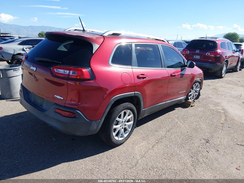 Vin: 1c4pjlcb0fw706921, lot: 46648519, jeep cherokee latitude 20154