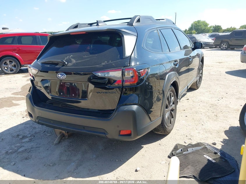 Vin: 4s4btalc1p3200921, lot: 46648522, subaru outback onyx edition 20234