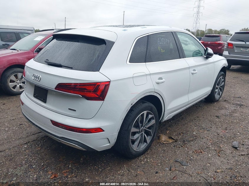 Vin: wa1aaafy5m2090643, lot: 46648571, audi q5 premium 45 tfsi quattro s tronic 20214
