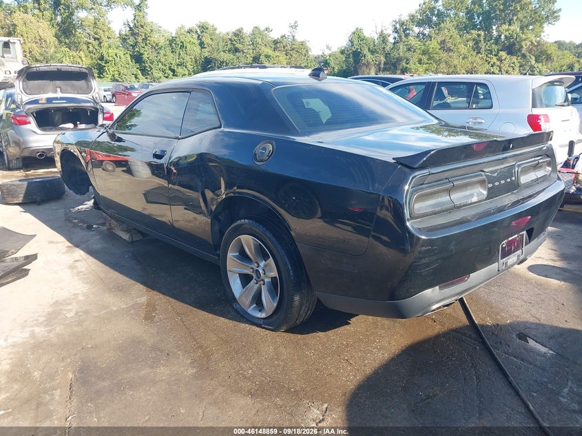 Vin: 2c3cdzag8kh718951, lot: 46648616, dodge challenger sxt 20193