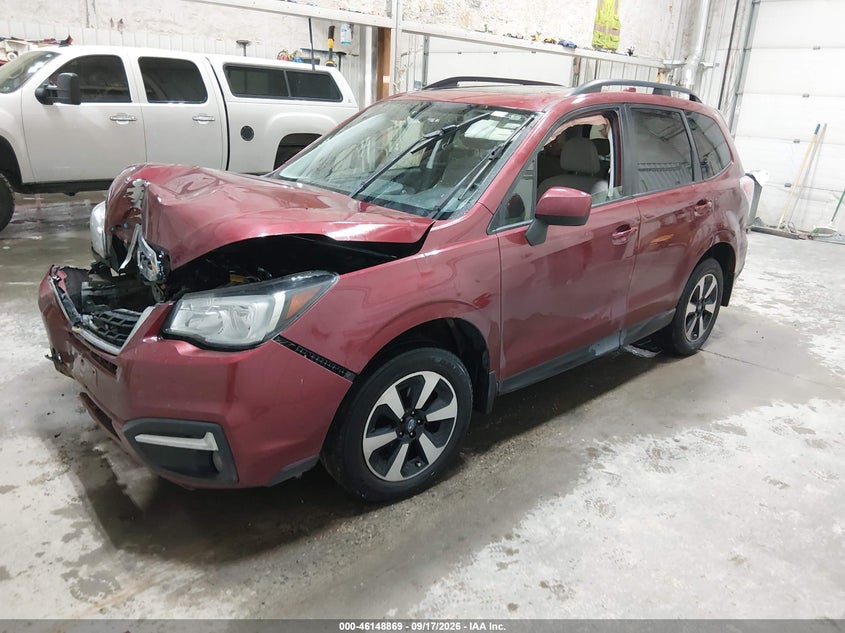 Vin: jf2sjagc8hh574288, lot: 46648626, subaru forester 2.5i premium 20172