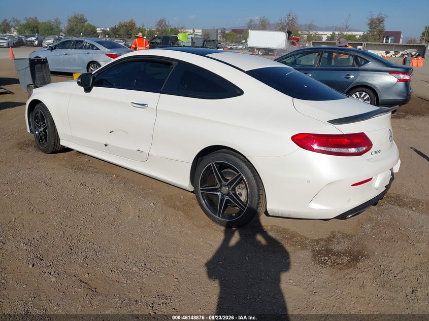 Vin: wddwj4jb2hf329196, lot: 46648633, mercedes-benz c 300 20173