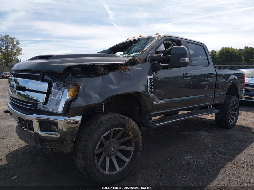 Vin: 1ft7w2btxhed18612, lot: 46648645, ford f-250 lariat 20172