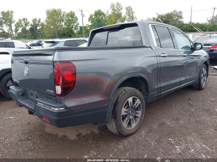 Vin: 5fpyk3f70kb038083, lot: 46648659, honda ridgeline rtl-e 20194
