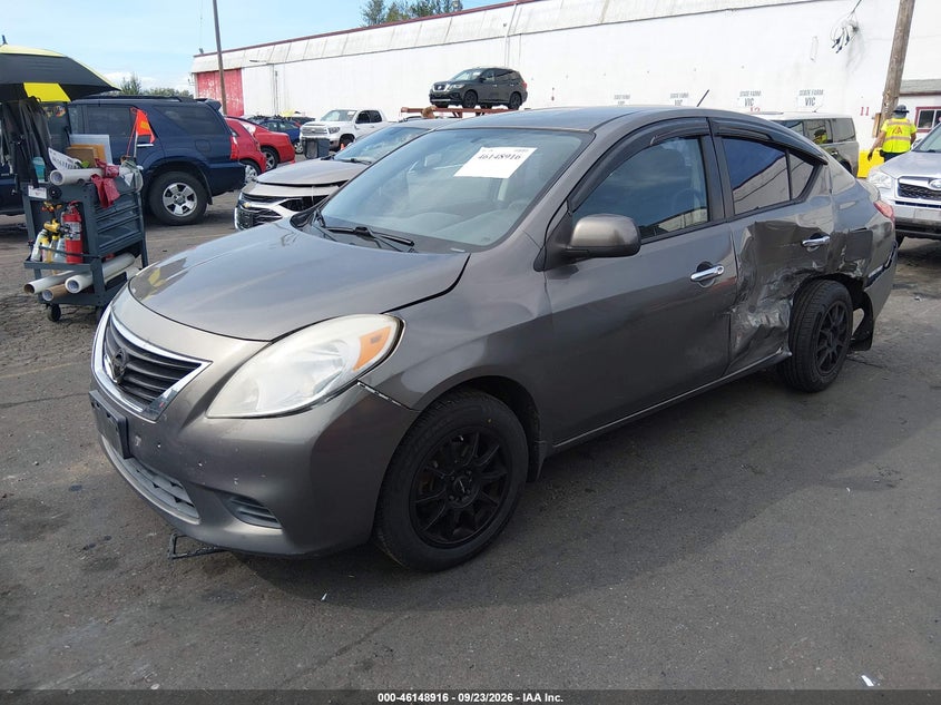 2012 Nissan Versa, Лівий бік, IAAI, VIN 3N1CN7AP8CL898148 — фото 2