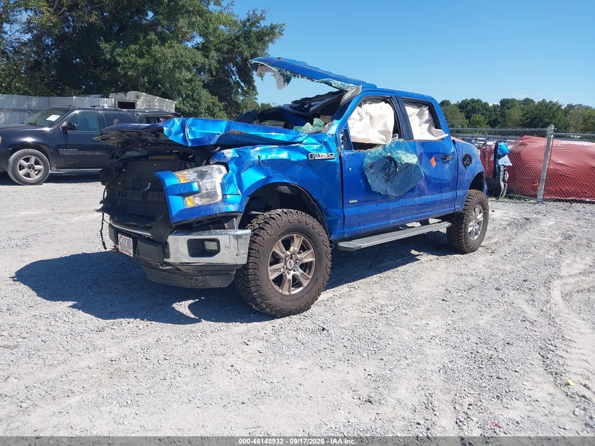 Vin: 1ftew1ep0ffa59975, lot: 46648690, ford f-150 xlt 20152