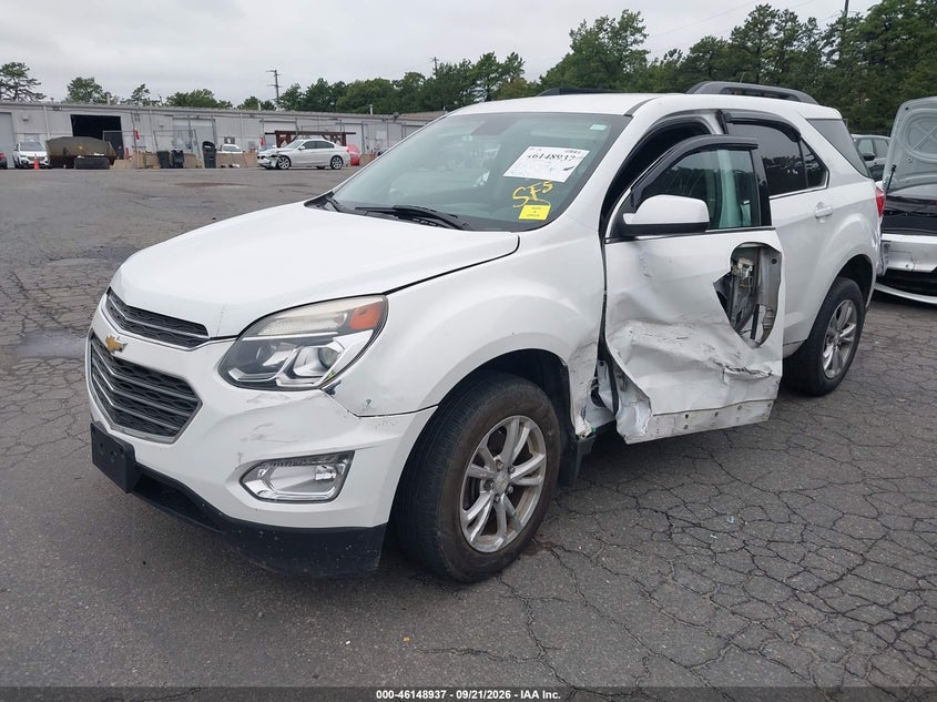 Vin: 2gnalcek6g1182591, lot: 46648694, chevrolet equinox lt 20162
